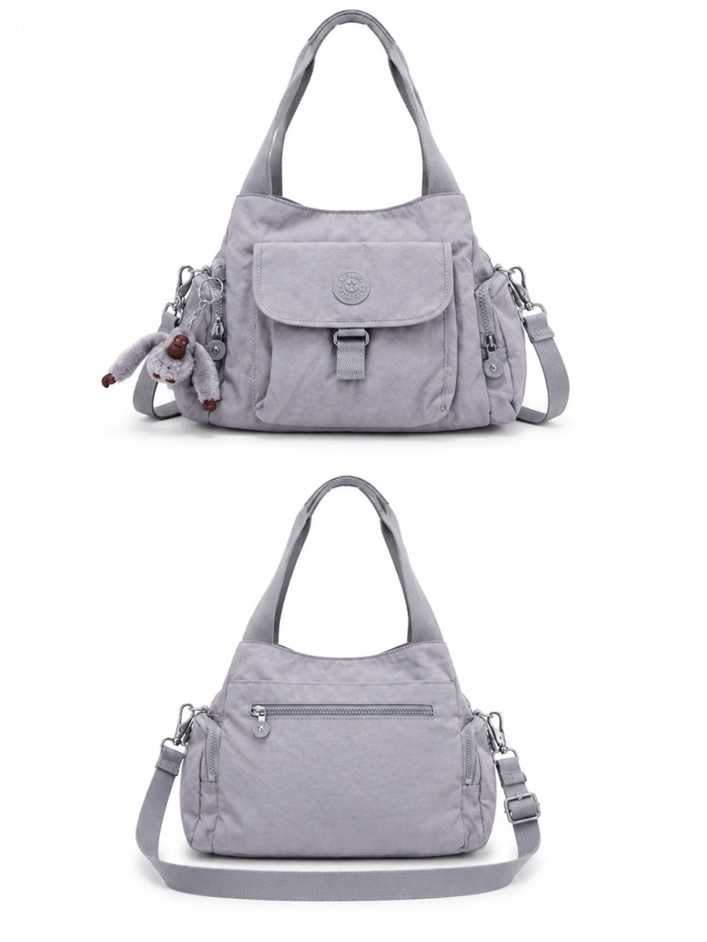 Kipling Gabbie S Shoulder Bag in Grey